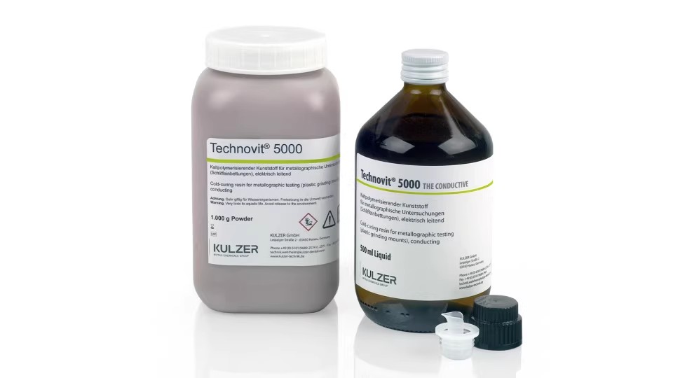 導電型冷鑲嵌樹脂泰克諾維Technovit 5000